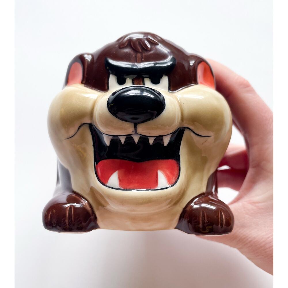 NWT 1989 Taz Tasmanian Devil Applause Mug Christmas Vacation Griswold